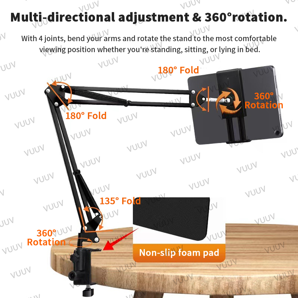 Adjustable Bed Tablet Stand fo - Desk Setup Ipad recension och pris