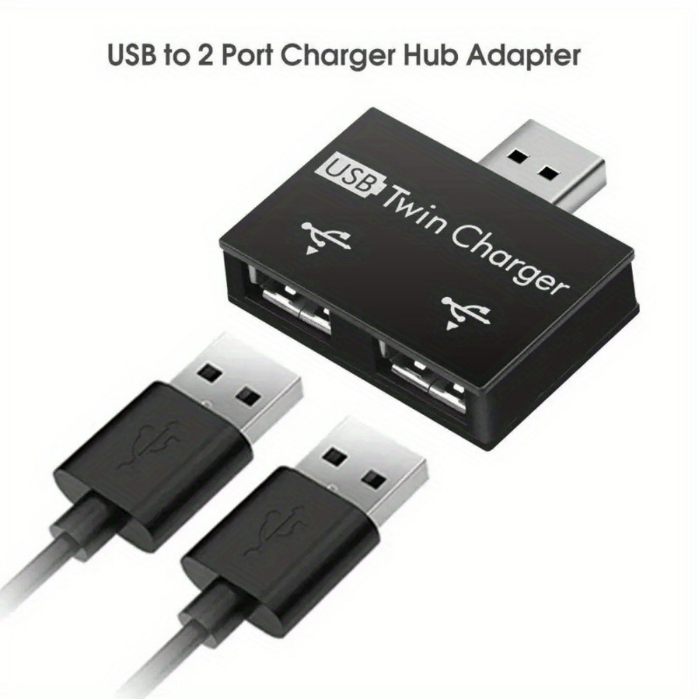 USB2.0 Splitter 1 Male To 2 Po - Desk Setup Usb Hub recension och pris