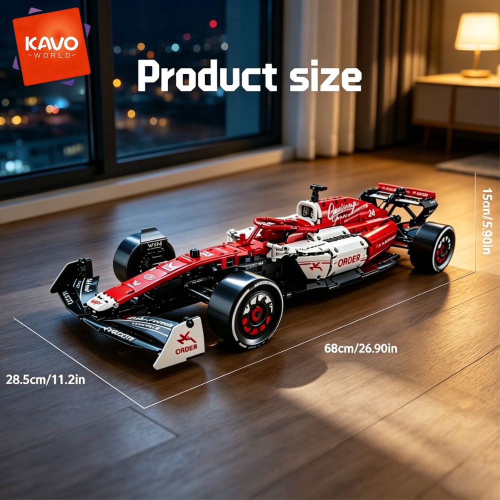 KAVOWORLD Formula Red And Whit - Desk Setup Red recension och pris