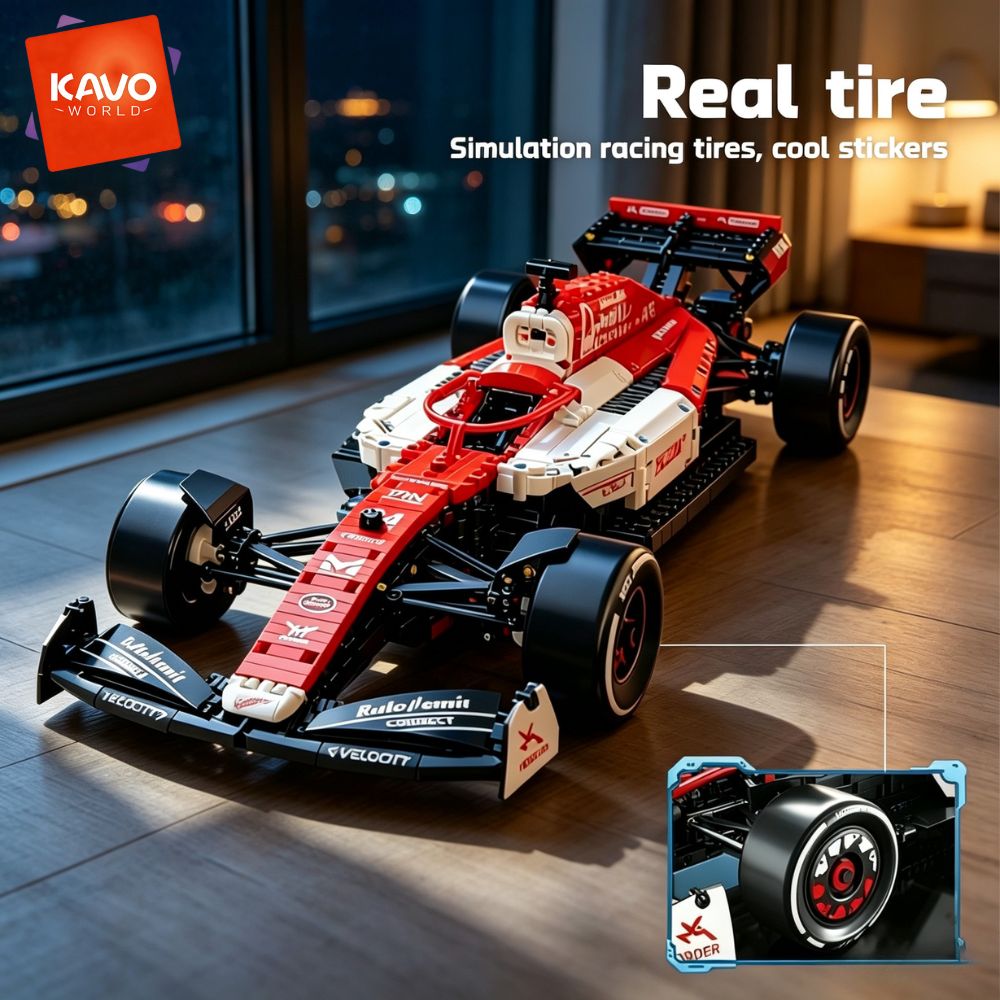 KAVOWORLD Formula Red And Whit - Desk Setup Red recension och pris
