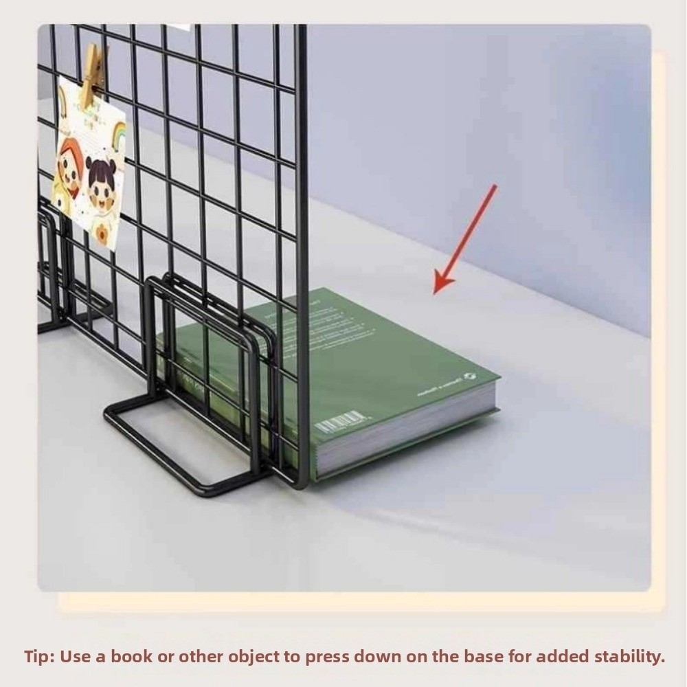 Modern Grid Display Rack with  - Desk Setup Photo recension och pris
