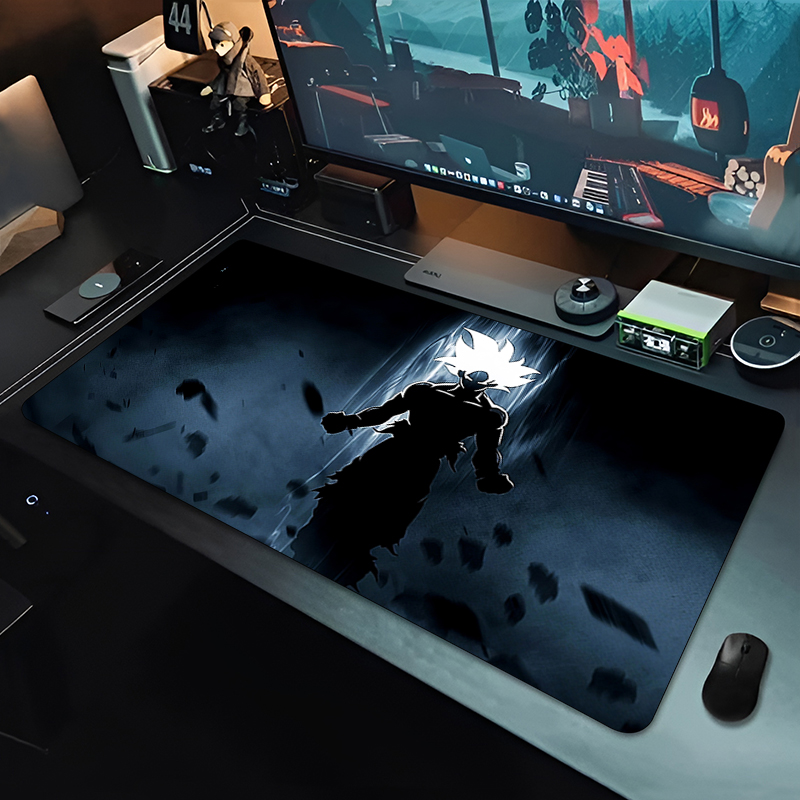 DBZ Black Anime Mouse Pad Drag - Desk Setup Mat recension och pris