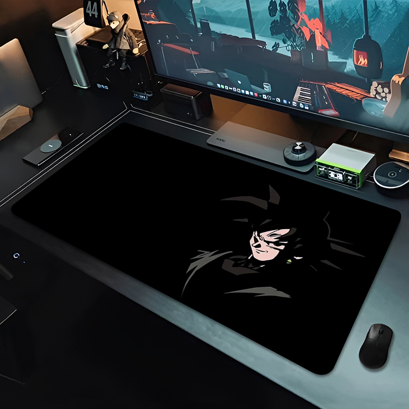 DBZ Black Anime Mouse Pad Drag - Desk Setup Mat recension och pris