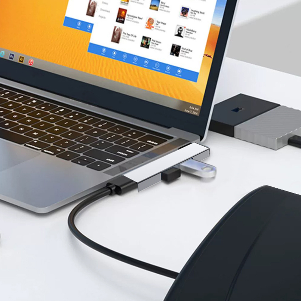 3 In 1 USB 3.0 HUB 3 Ports Mul - Desk Setup Usb Hub recension och pris