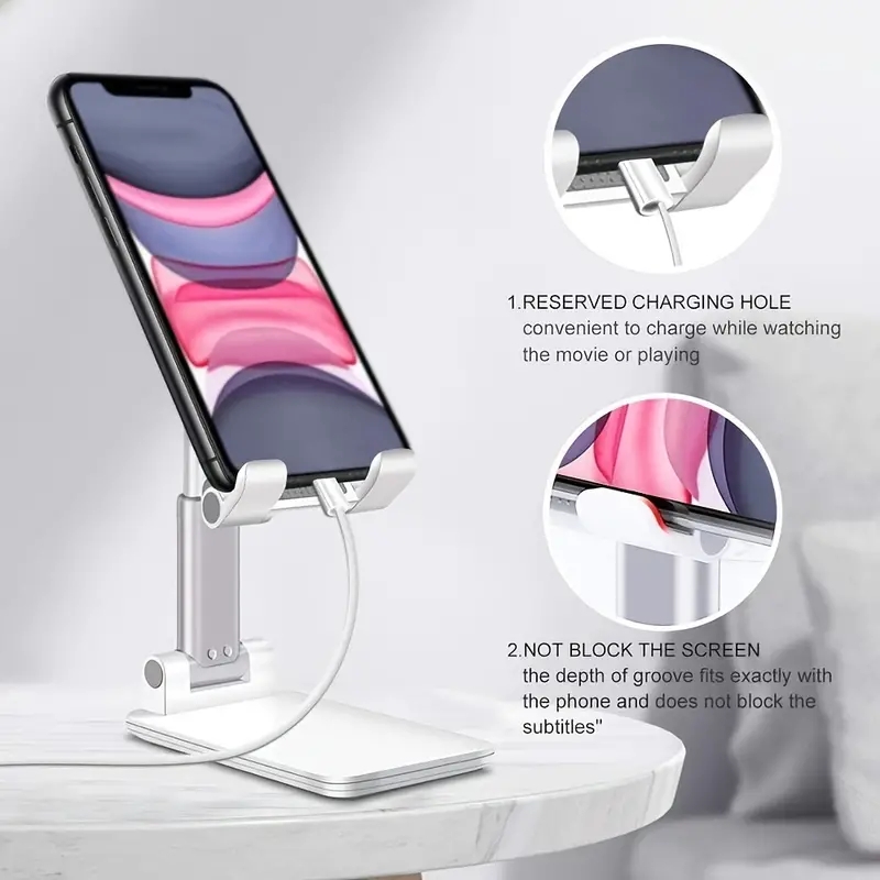 Universal Phone Stand for Desk - Desk Setup Ipad recension och pris