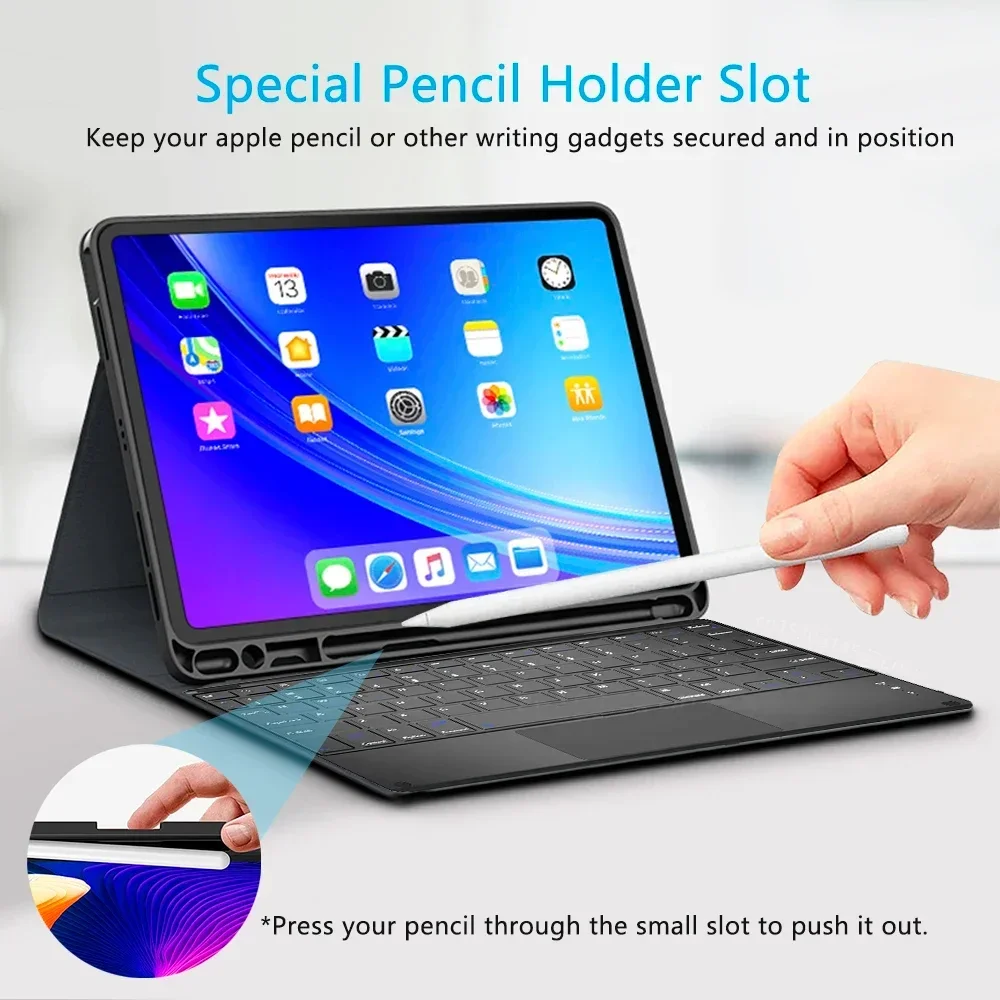 Covers with Bluetooth Keyboard - Desk Setup Ipad recension och pris