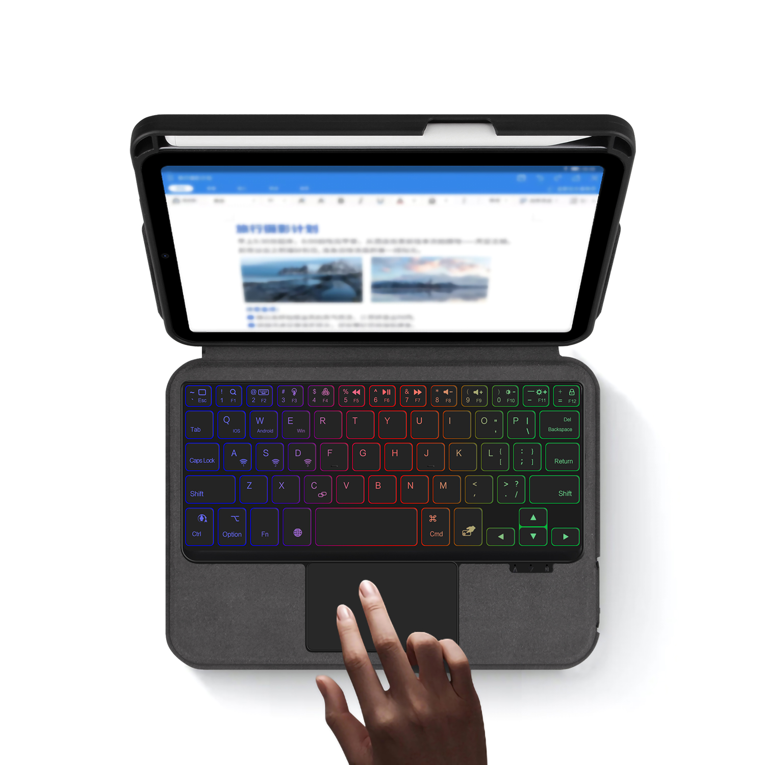 Keyboard Case For iPad Mini (A - Desk Setup Ipad recension och pris