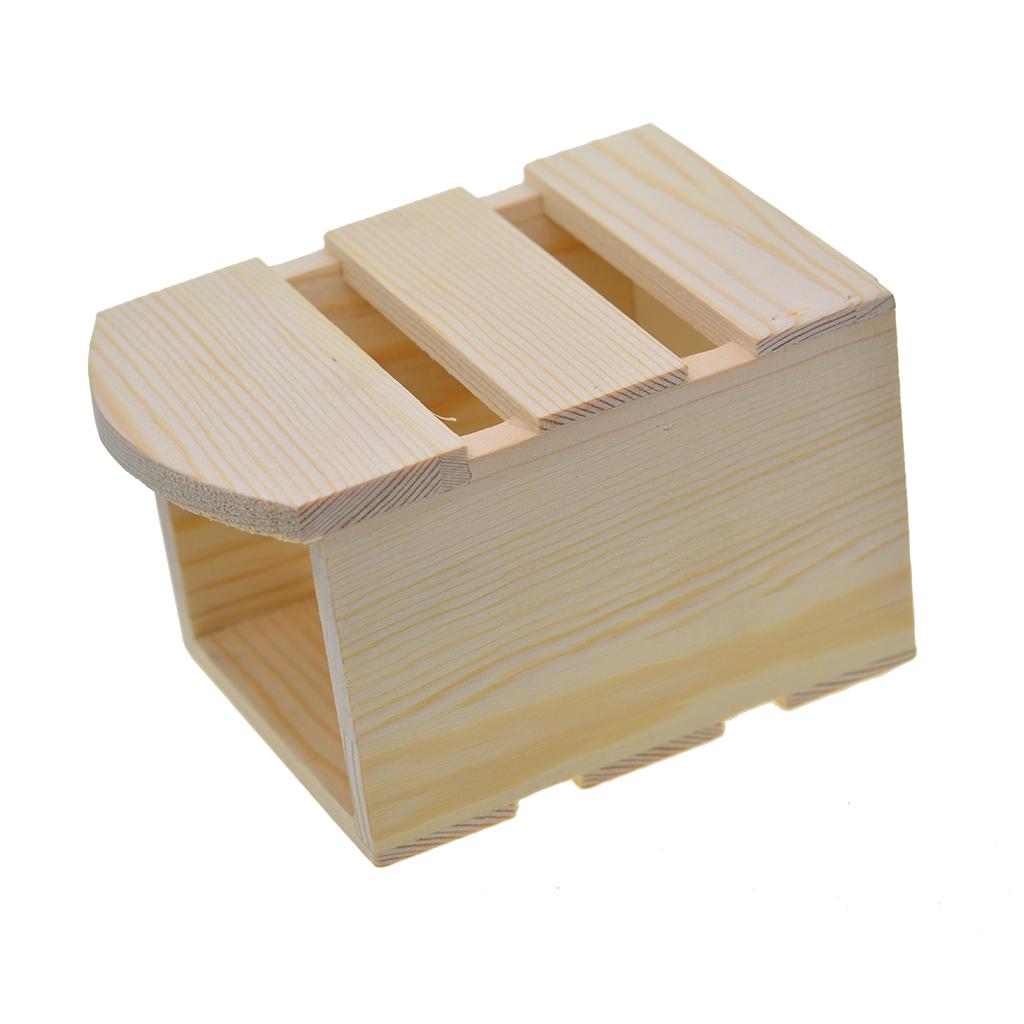 Natural Wood Pen Holder Plain  - Desk Setup Natural recension och pris