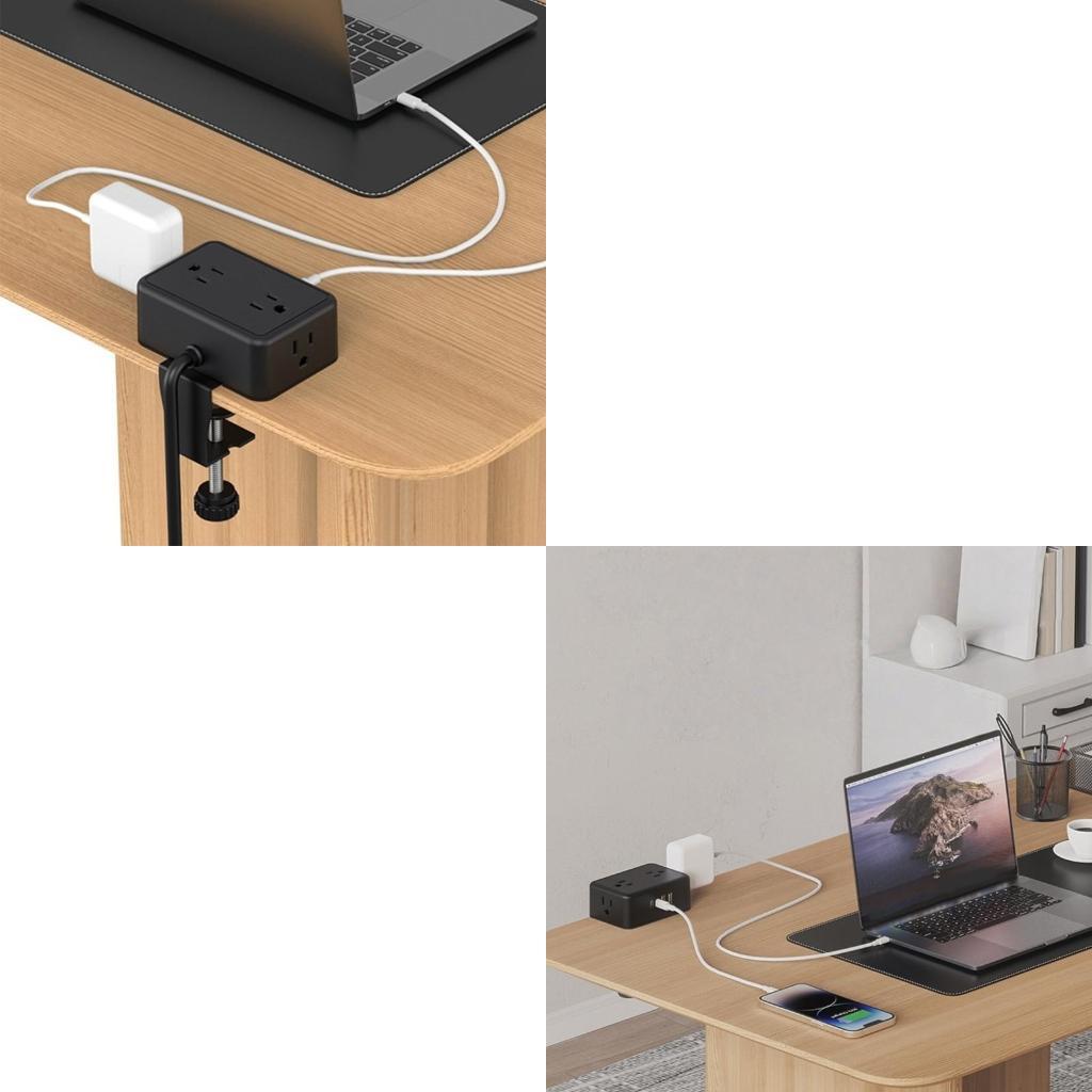 Twist Clamp Desk Power Strips  - Desk Setup Usb Hub recension och pris