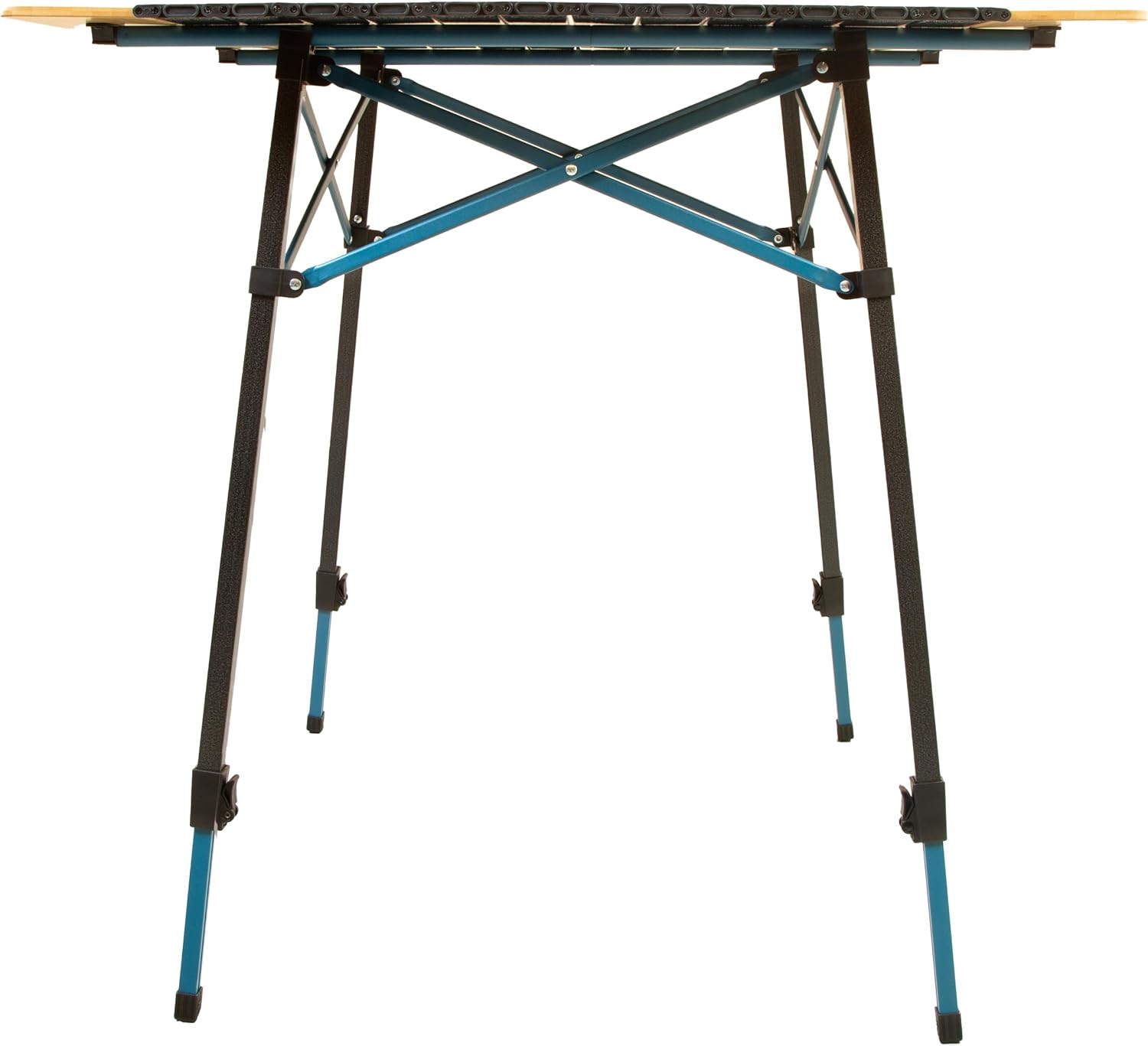 Portable Camping Table Folding - Desk Setup Natural recension och pris