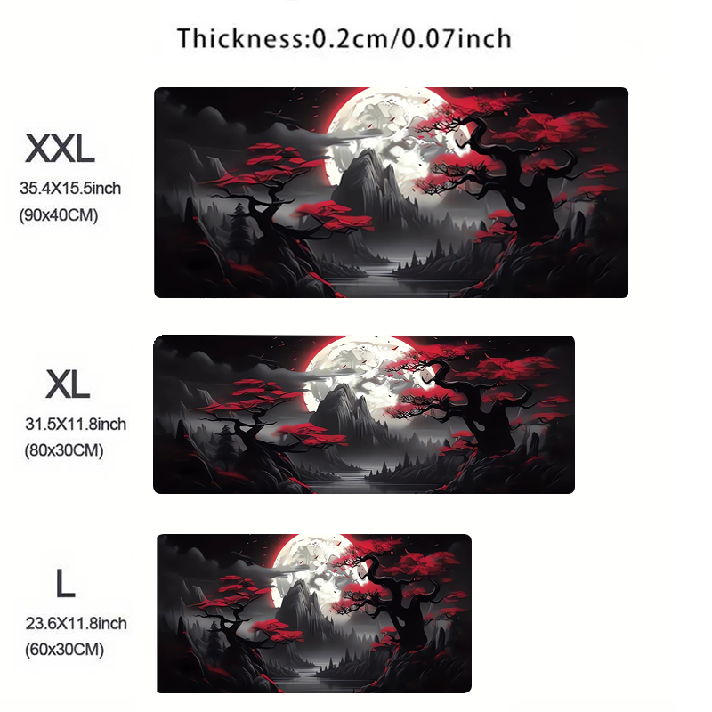 Mouse Pad Gaming Accessories N - Desk Setup Red recension och pris