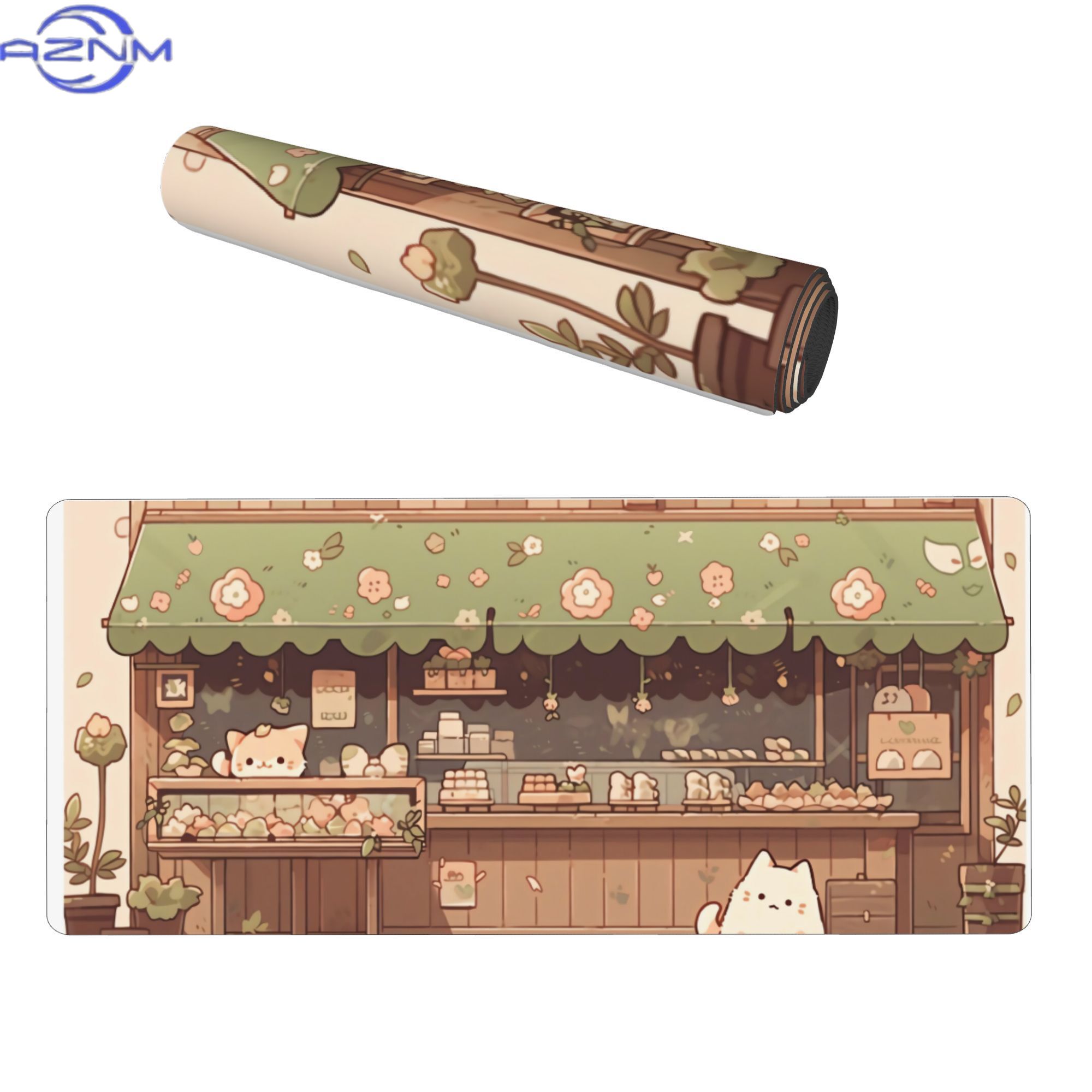 Cat Bakery Aesthetic Green Sho - Your Desk Setup recension och pris