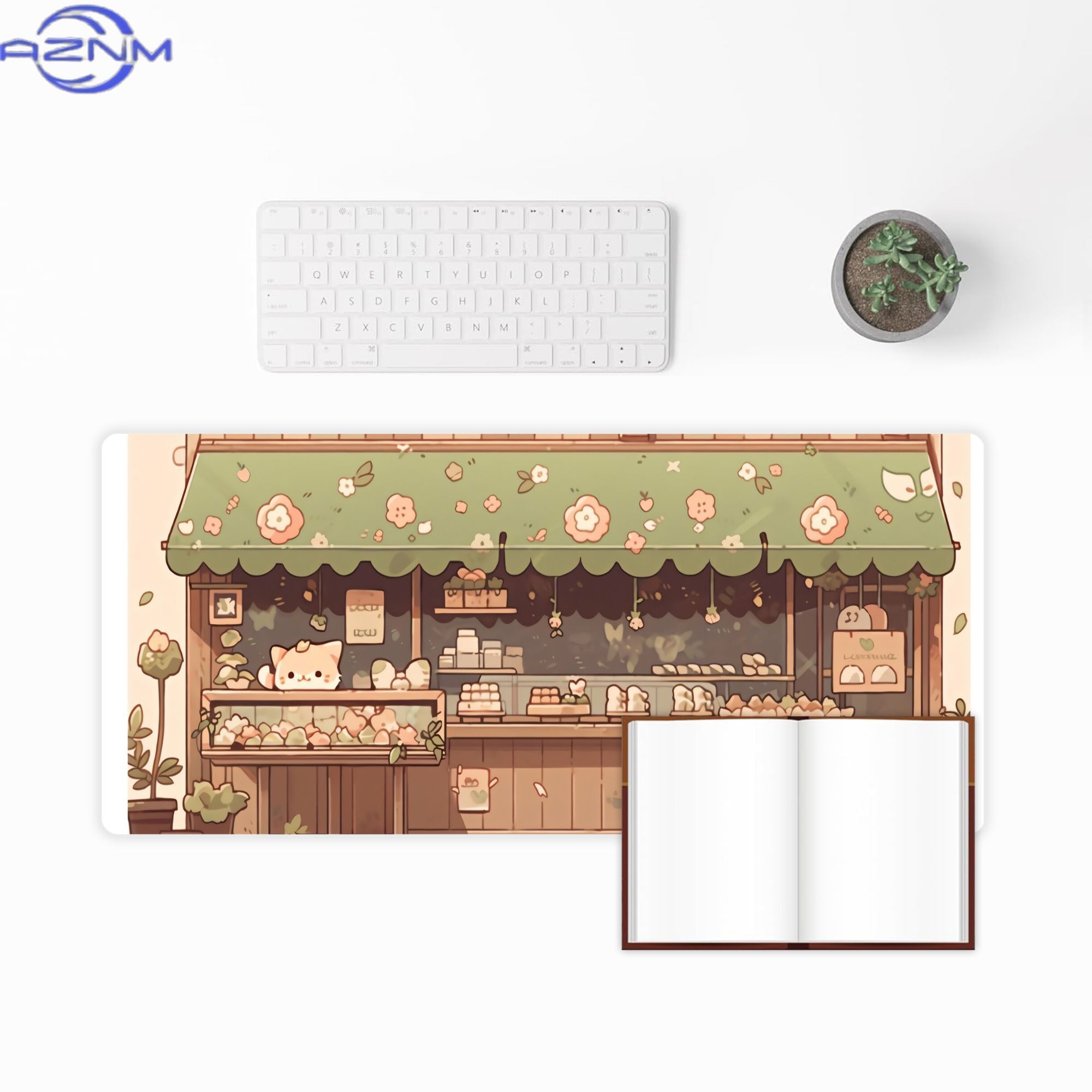 Cat Bakery Aesthetic Green Sho - Your Desk Setup recension och pris