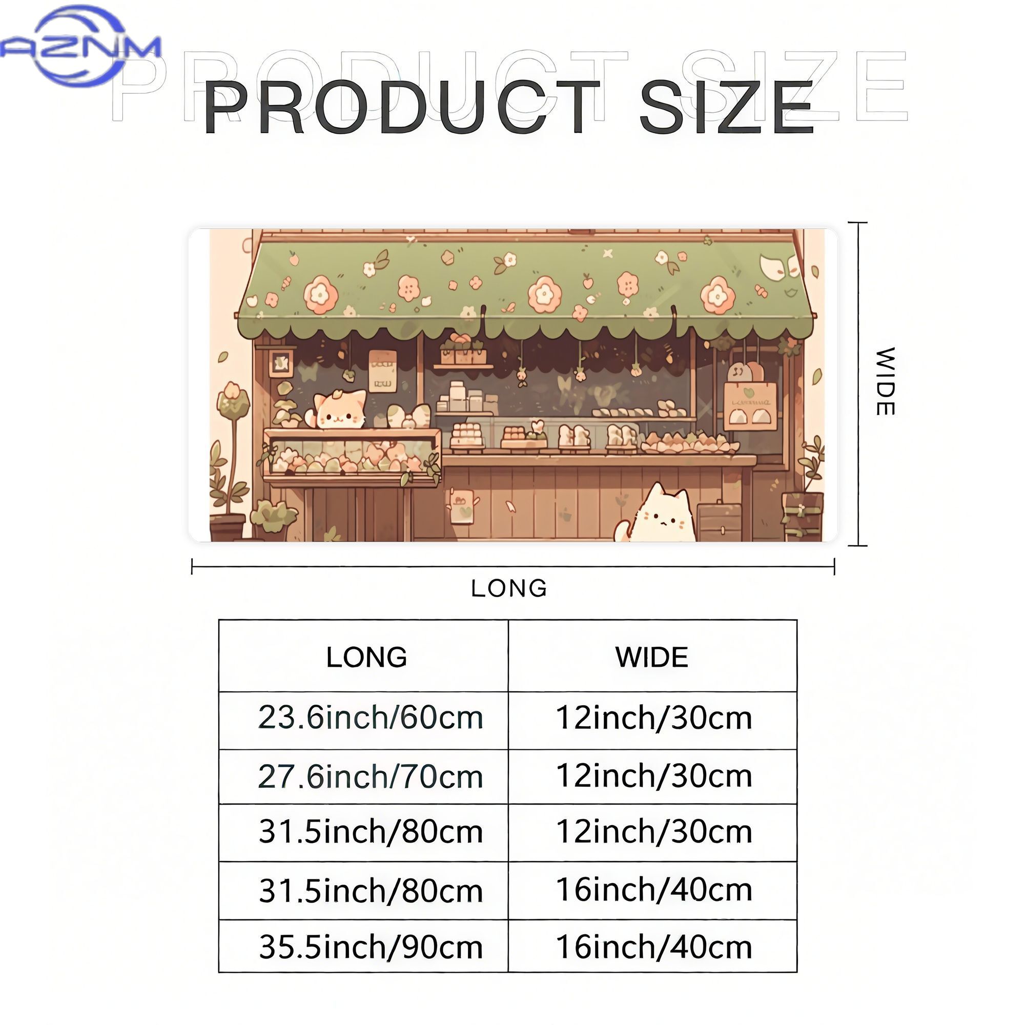 Cat Bakery Aesthetic Green Sho - Your Desk Setup recension och pris