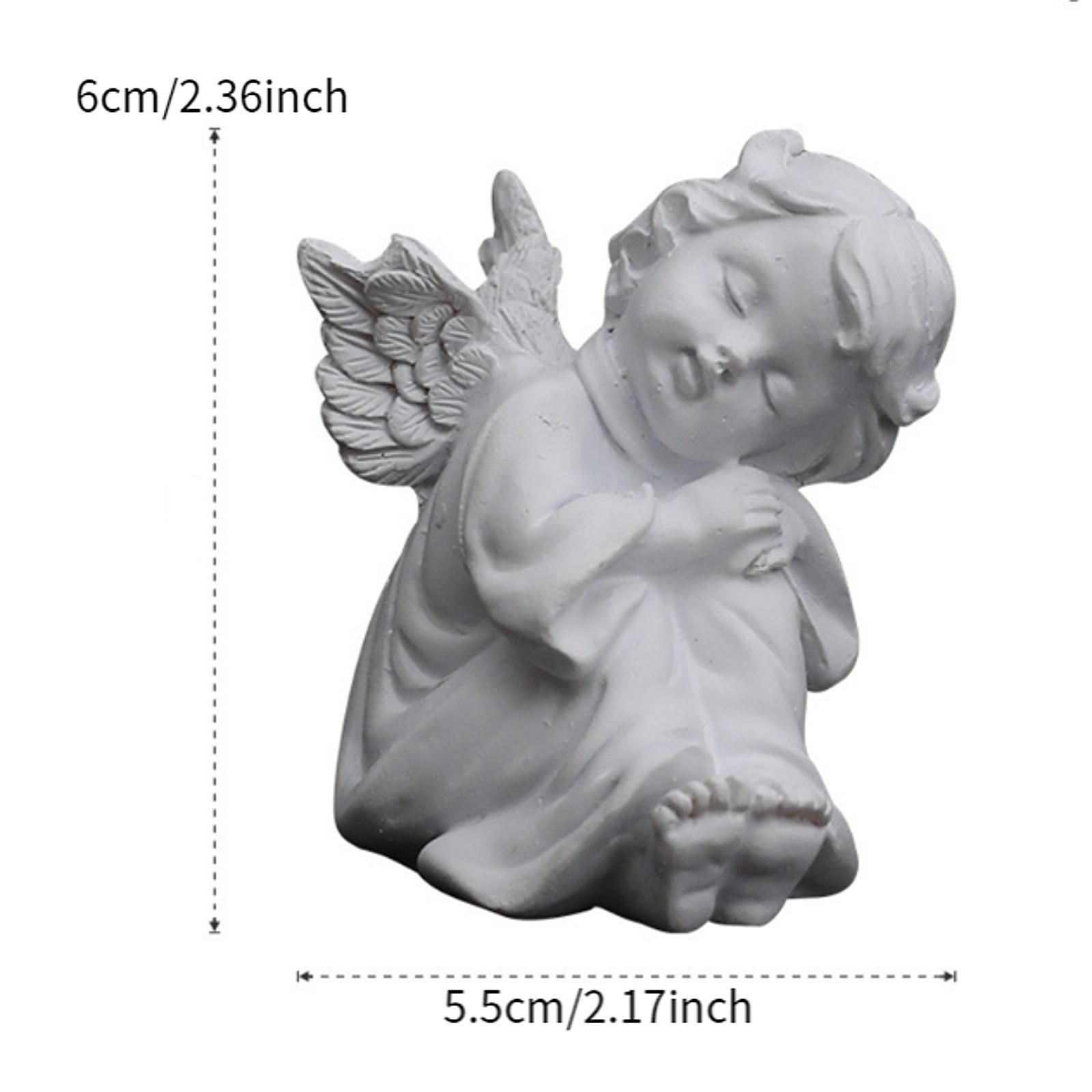 Curving Fairy Prayer Figurine  - Desk Setup Bedroom recension och pris