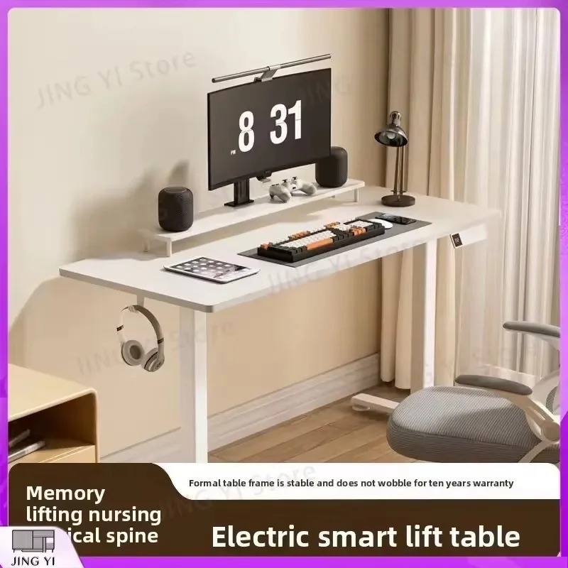Electric Height Adjustable Sta - Desk Setup Bedroom recension och pris