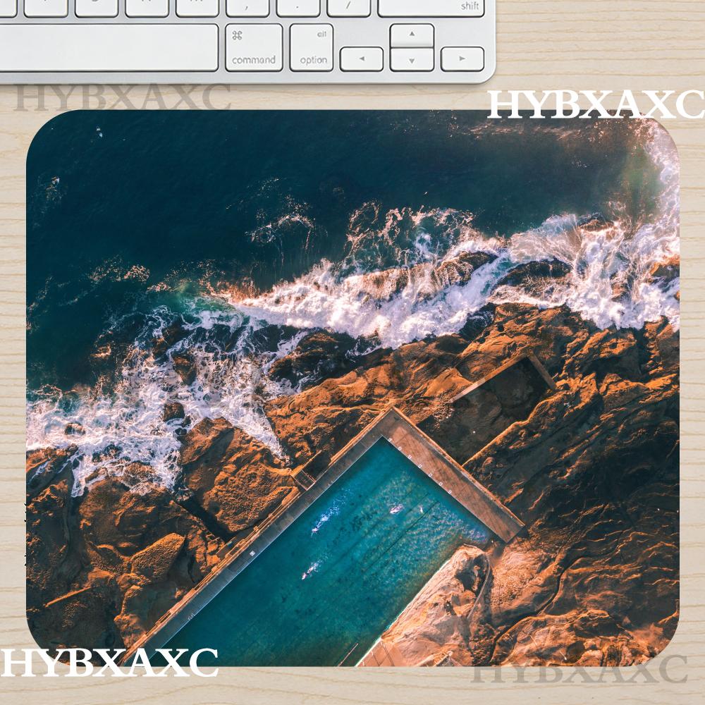 HYBXAXC MAerial Ocean Wave Mou - Desk Setup Natural recension och pris