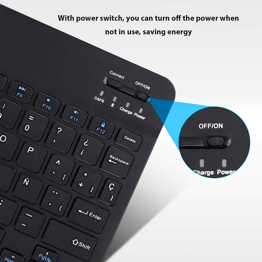 Bluetooth Wireless Keyboard Fo - Desk Setup Ipad recension och pris