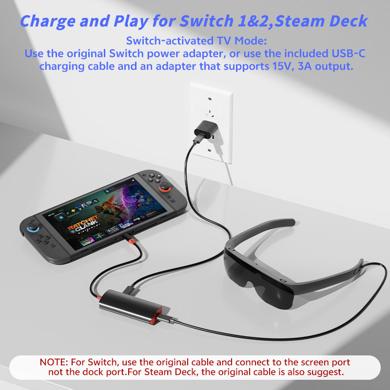 4K60hz USB-C Hub for Nintendo  - Desk Setup Usb Hub recension och pris