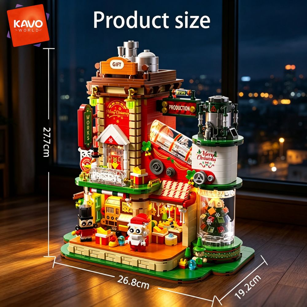 KAVOWORLD 2775PCS Christmas Gi - Desk Setup Options recension och pris