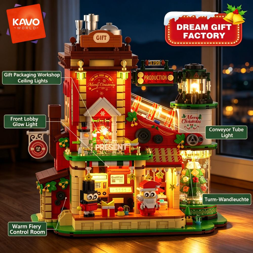 KAVOWORLD 2775PCS Christmas Gi - Desk Setup Options recension och pris