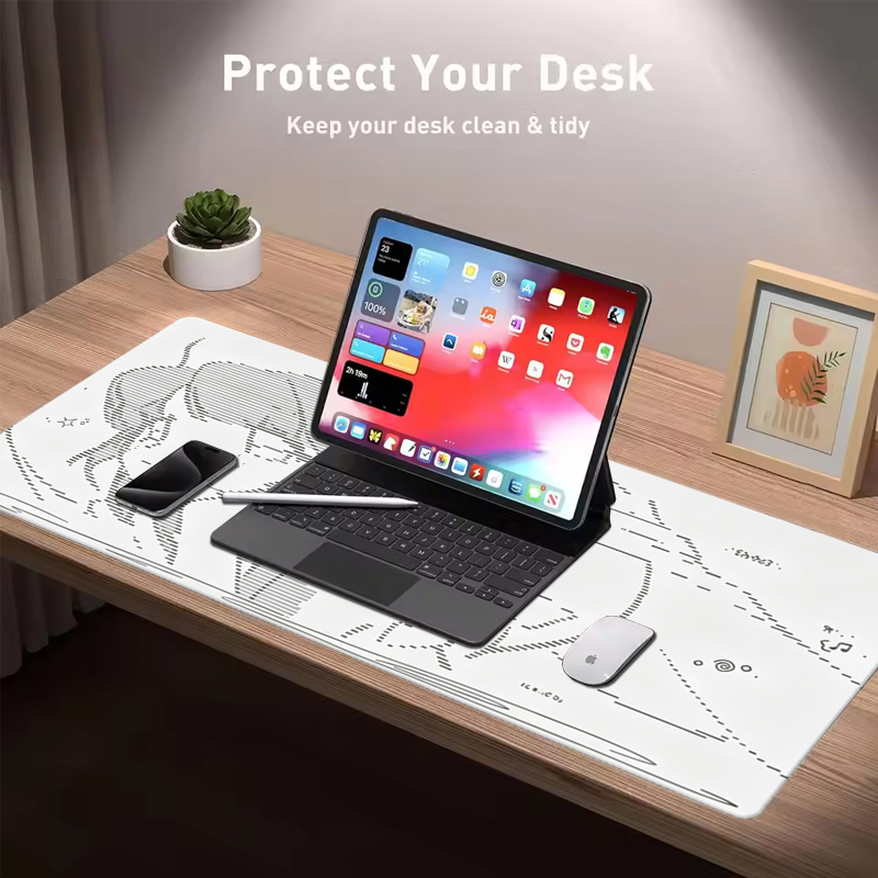 1Pcs Leather Mouse Pad Anime A - Desk Setup Mat recension och pris