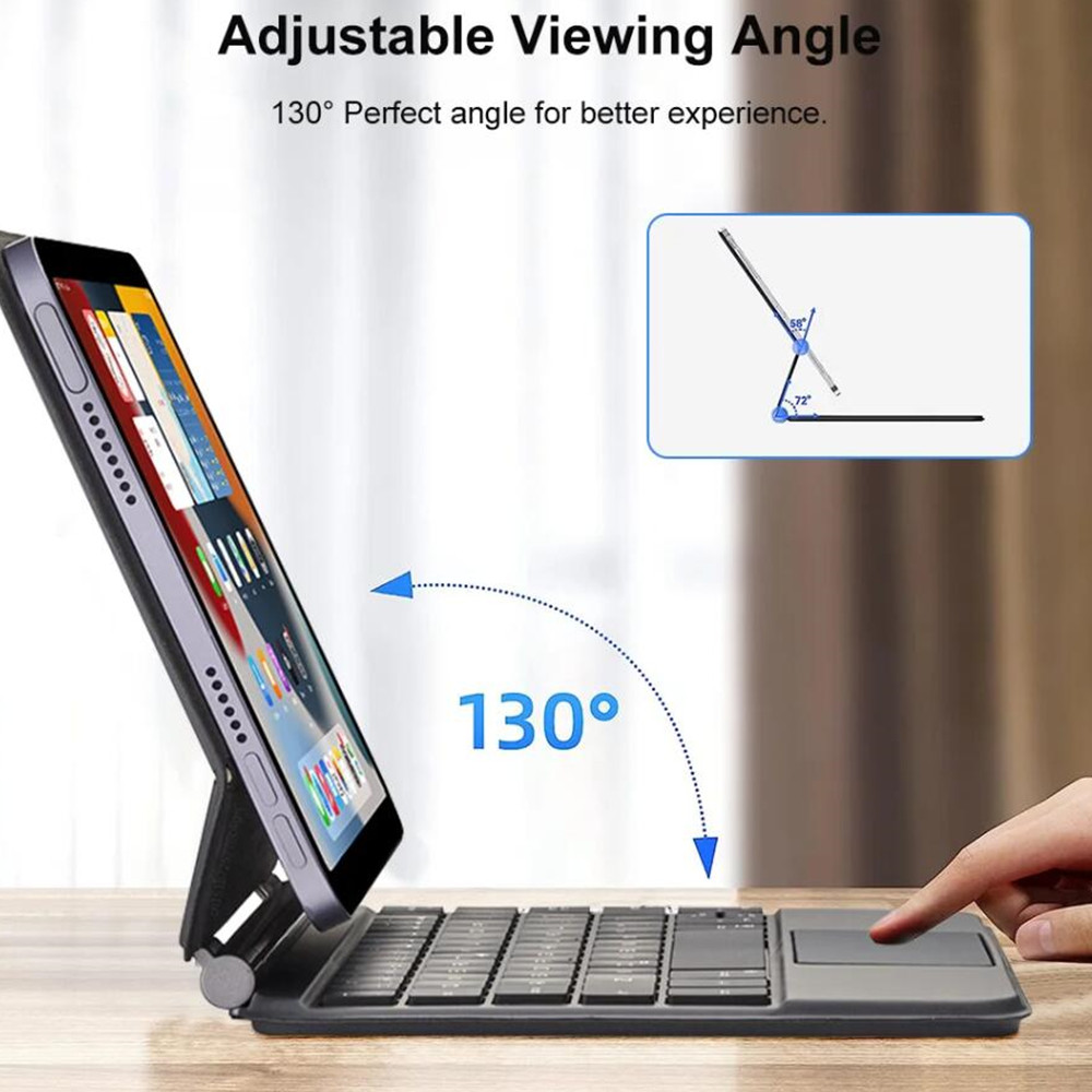 Magic Keyboard Touch Case for  - Desk Setup Ipad recension och pris