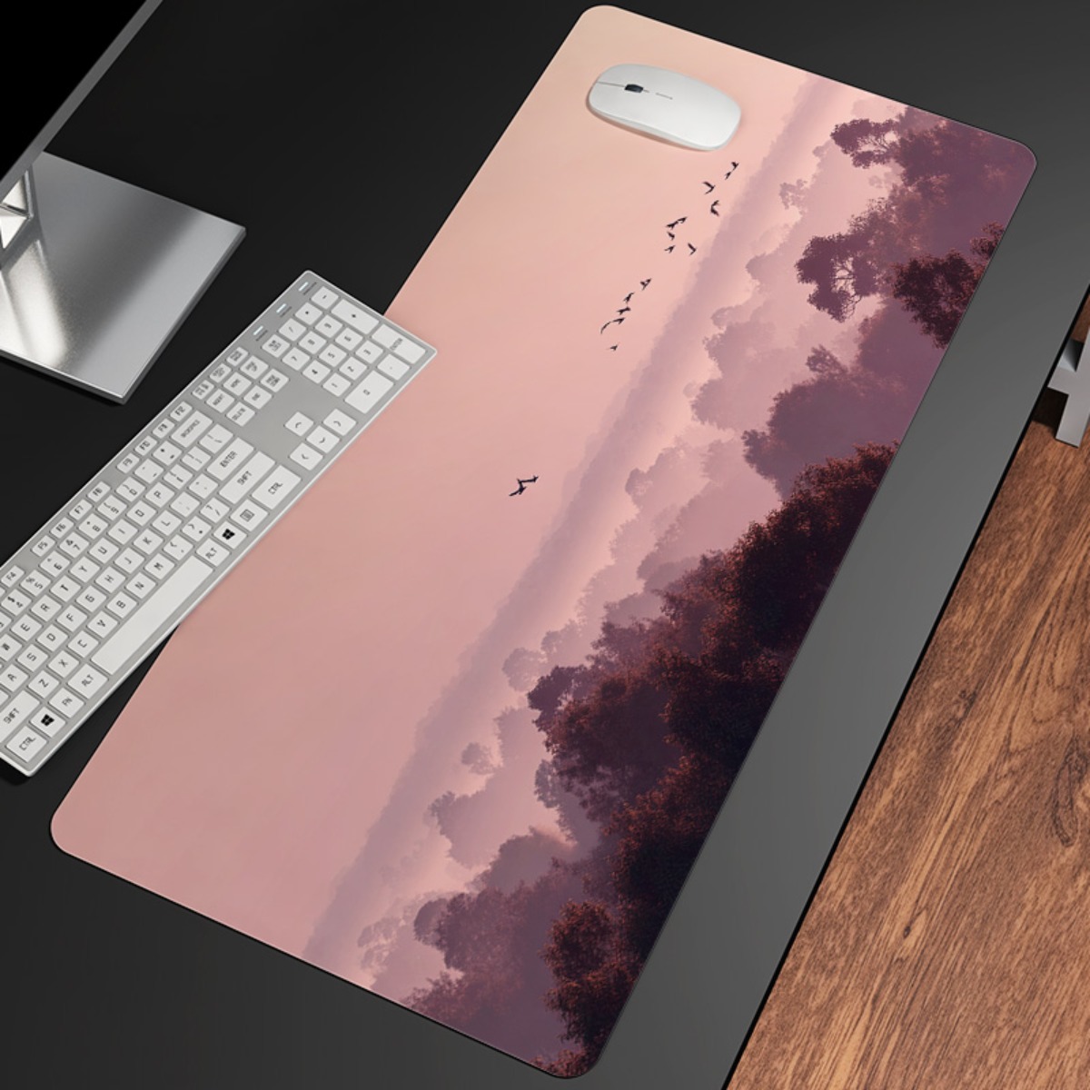 Dreamy Pink & Purple Sky XL mo - Your Desk Setup recension och pris